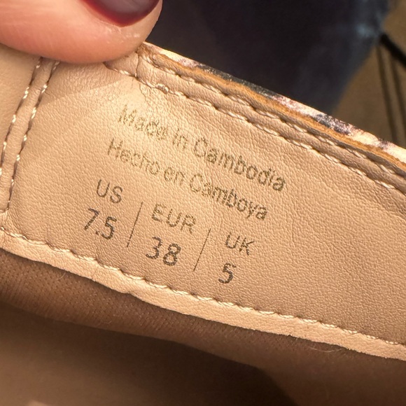 Aldo Leather Snakeskin Ankle Boots size 7.5 - Picture 11 of 11